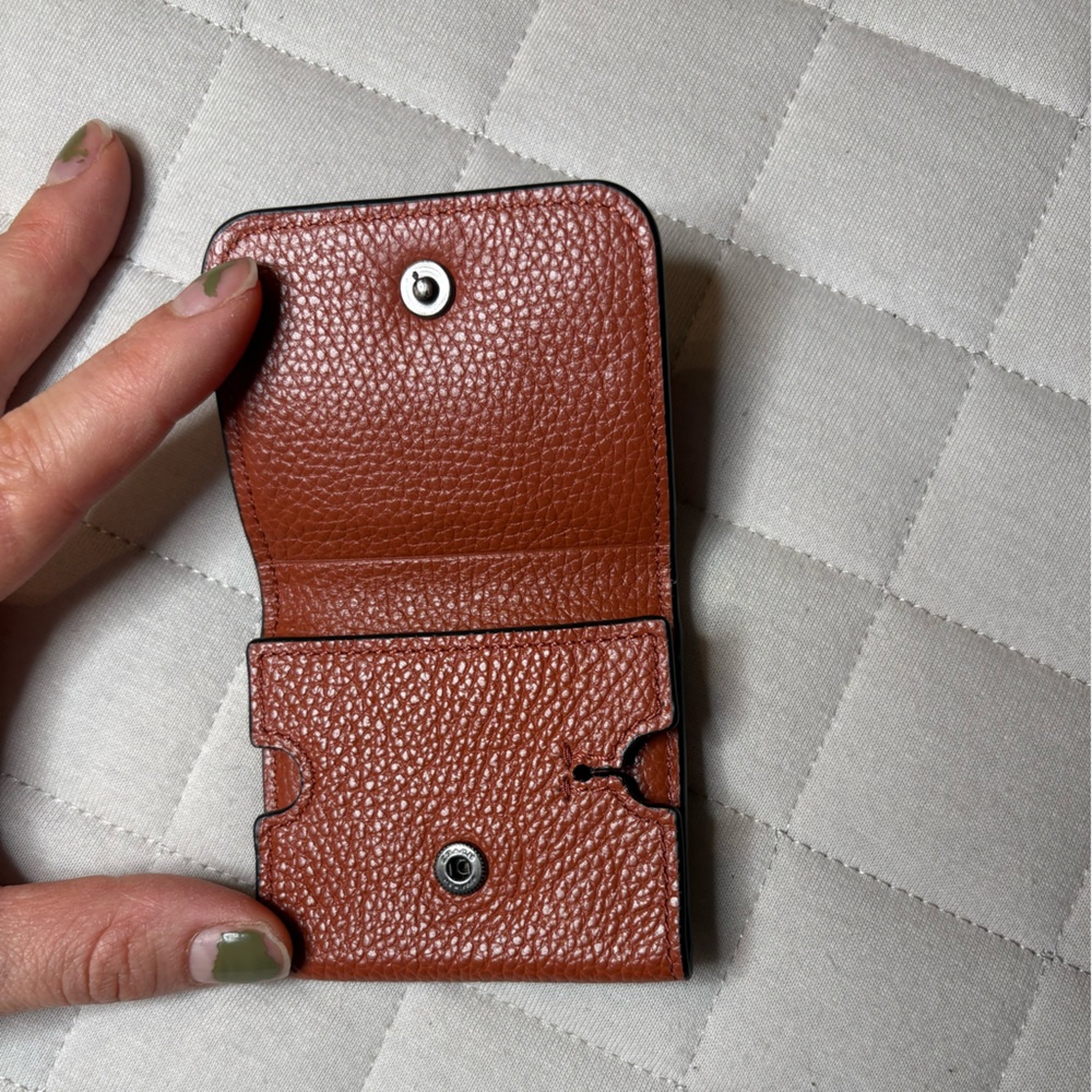 Coach Brown Earbud Headphone Case - Picture 3 of 4